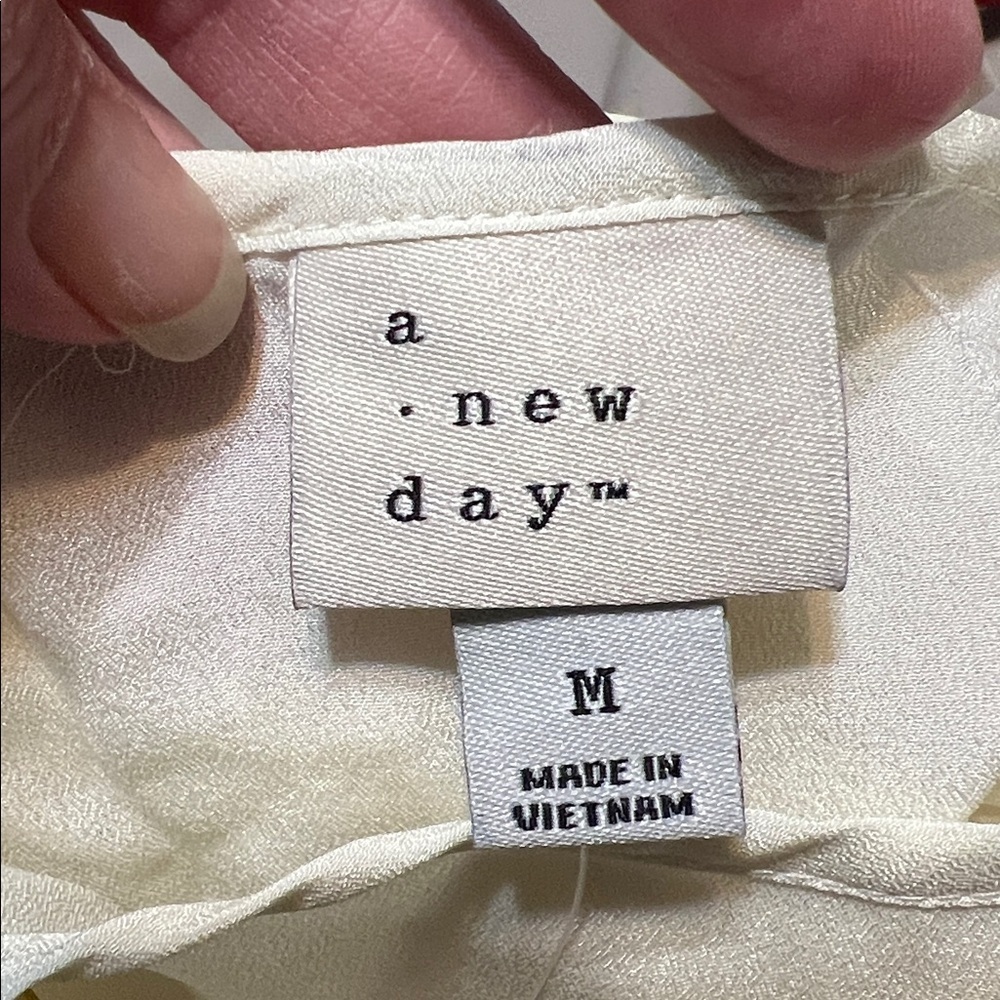 A New Day Elegant Cream Midi Dress - Picture 7 of 8